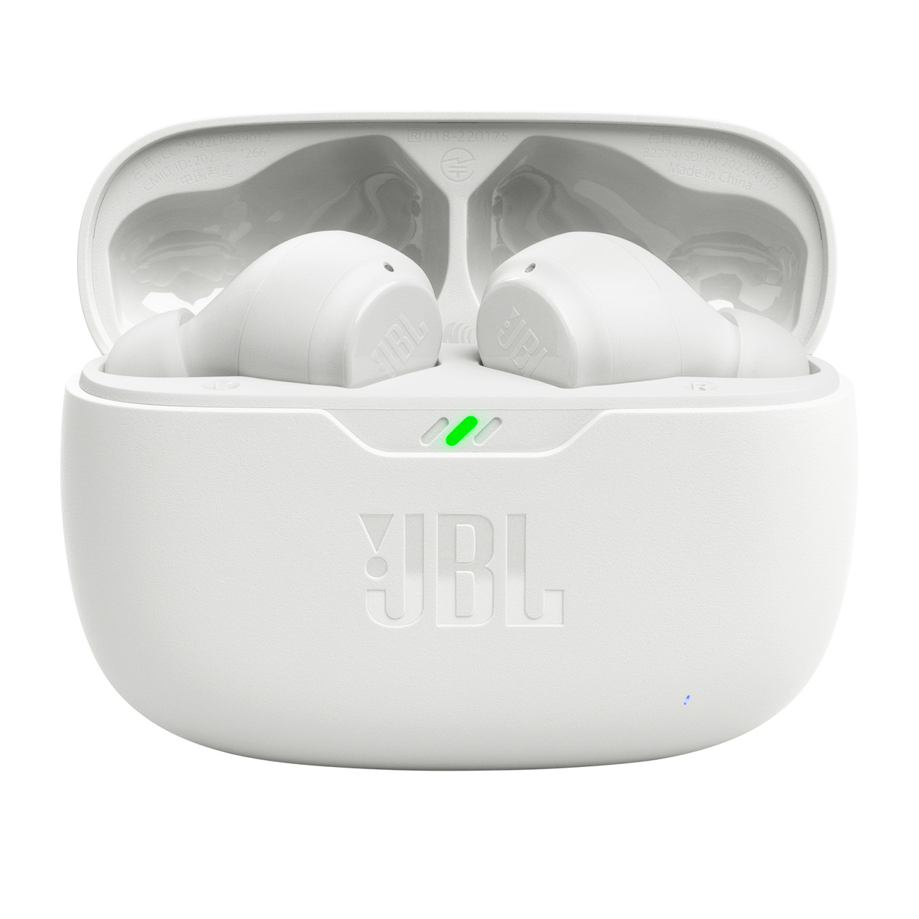 "jbl Wave Beam Bluetooth 5.2" Belaidės Vidinio Kanalo Ausinės Ip54 Ipx2 - Baltos Spalvos