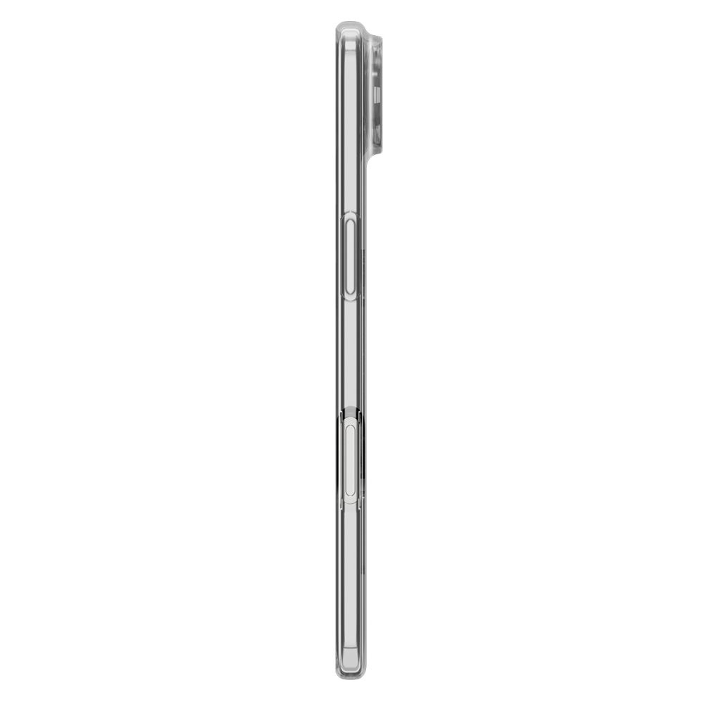 "iphone 17 Air" Dėklas "magsafe Liquid Crystal" - Skaidrus Ir Baltas