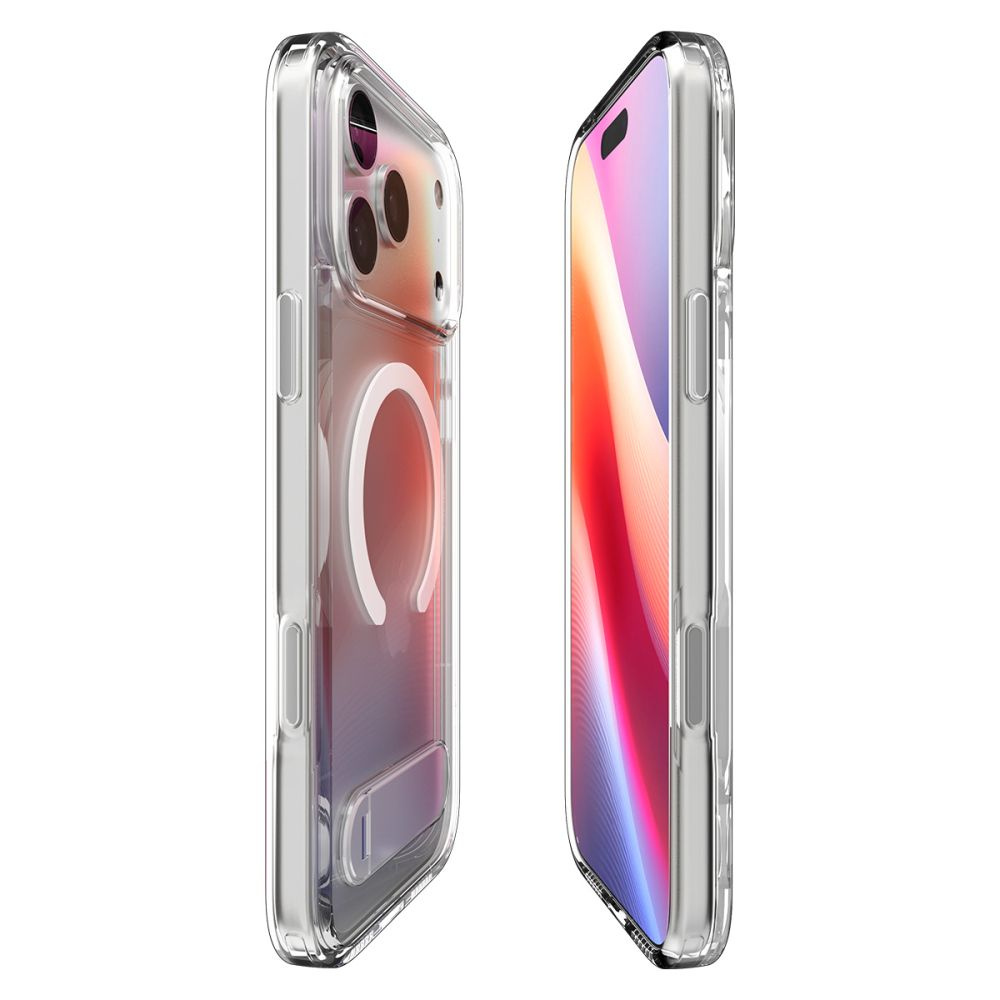 Dėklas "iphone 17 Pro Magsafe Ultra Hybrid S" - Skaidrus Ir Baltas