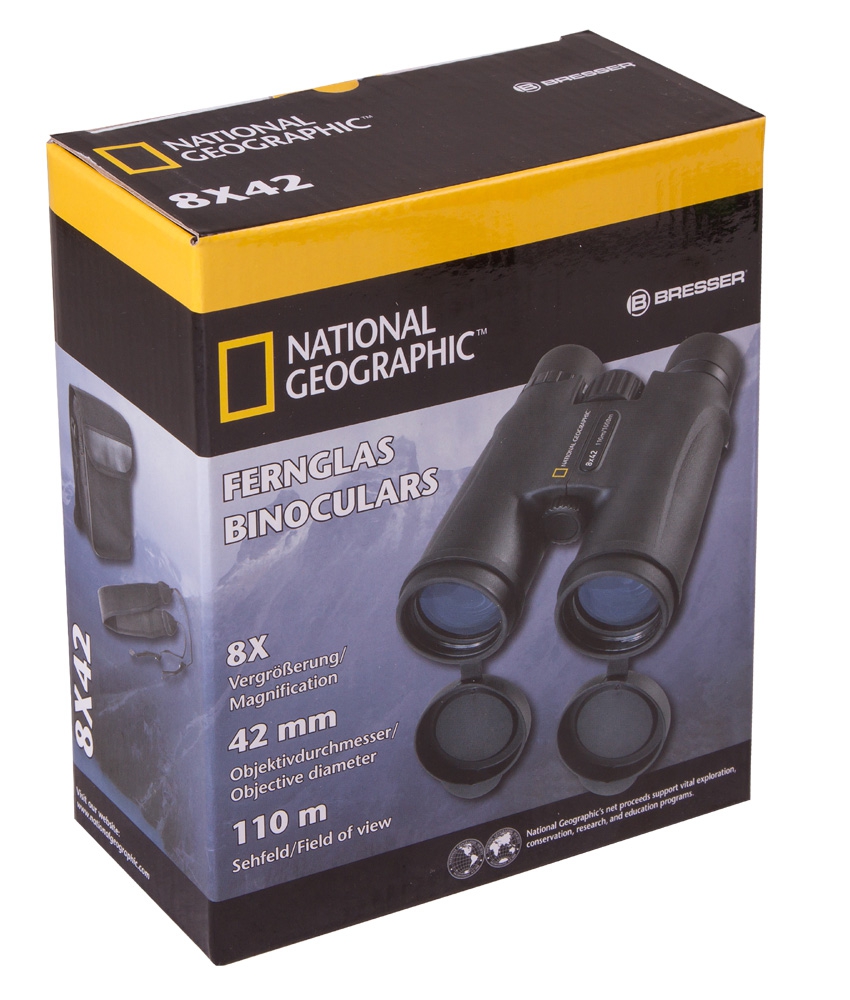 "bresser National Geographic" žiūronai 8x42