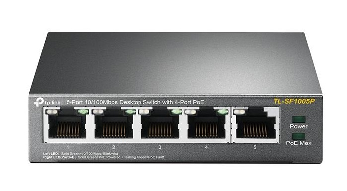 Komutatorius Tp-link Tl-sf1005p (5x 10/100 )