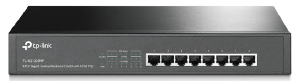 Komutatorius Tp-link Tl-sg1008mp (8x 10/100/1000 Poe+ )