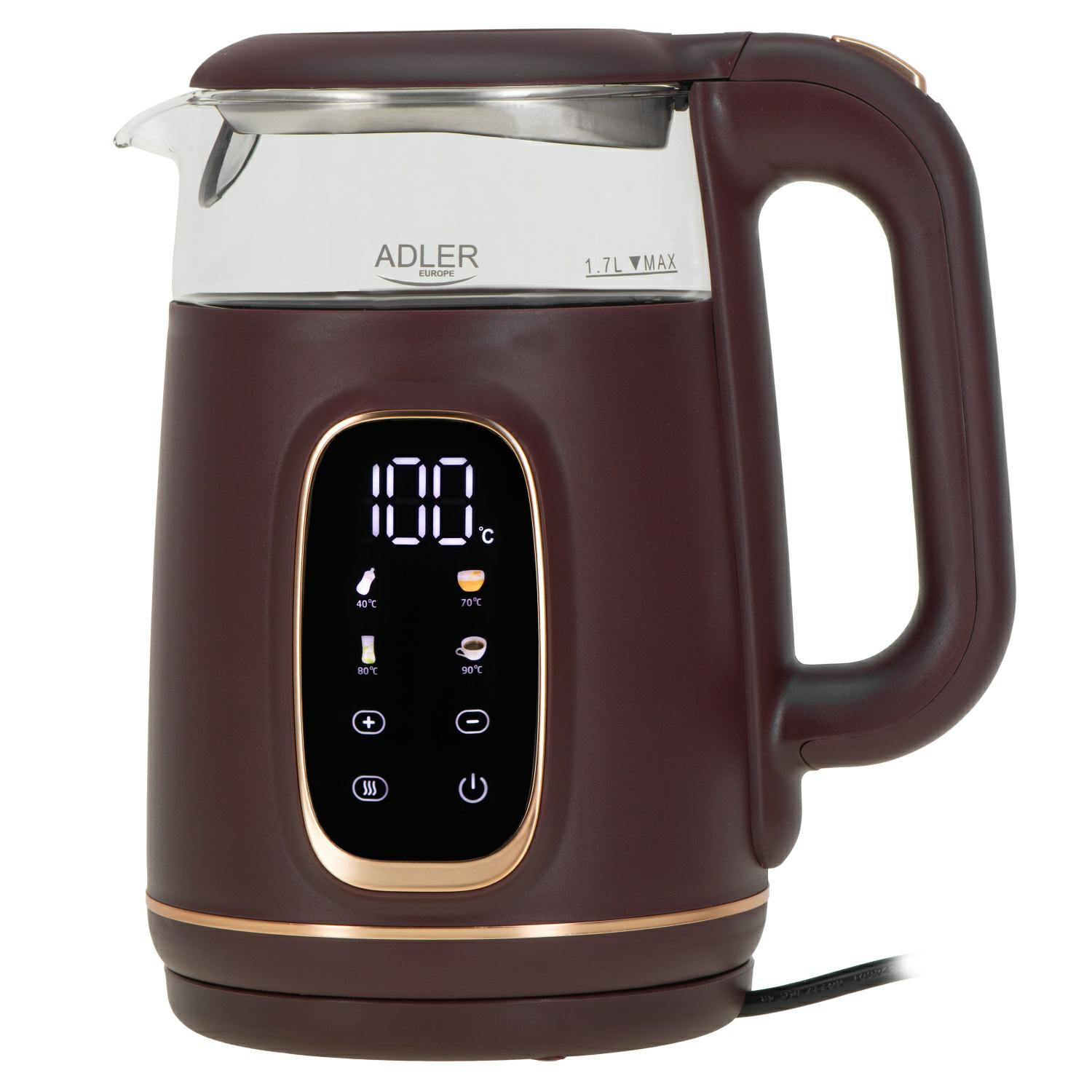 Adler Virdulys Ad1305bug Bordo Spalvos Su Reg.