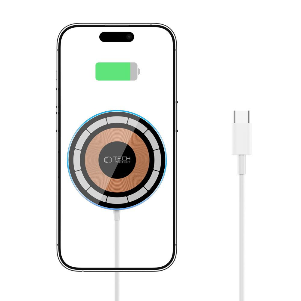 Magsafe Usb-c Kabelio Indukcinis įkroviklis - Sidabrinis