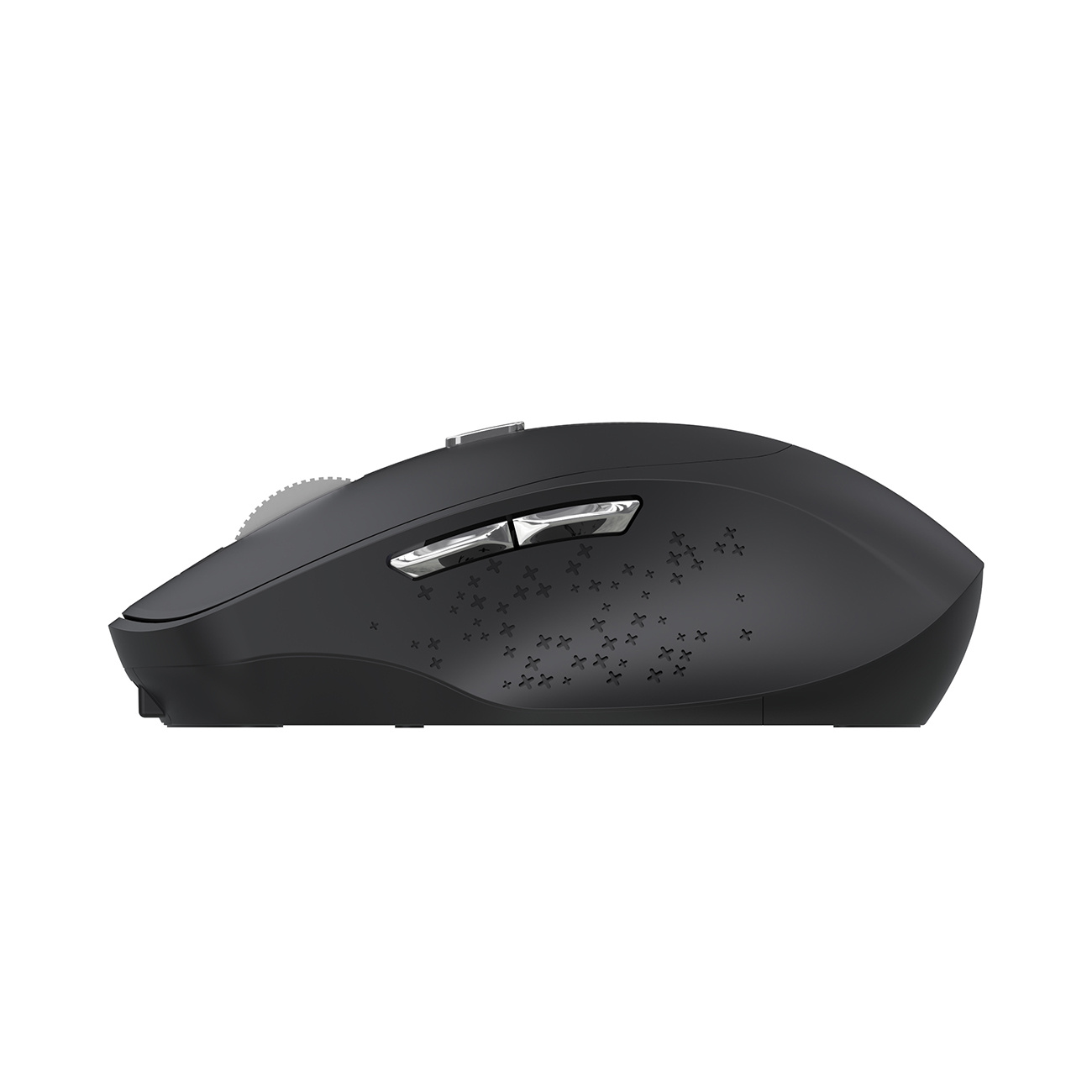 Belaidė Ergonominė Pelė 6 Mygtukai "bluetooth" 1600 Dpi - Juoda
