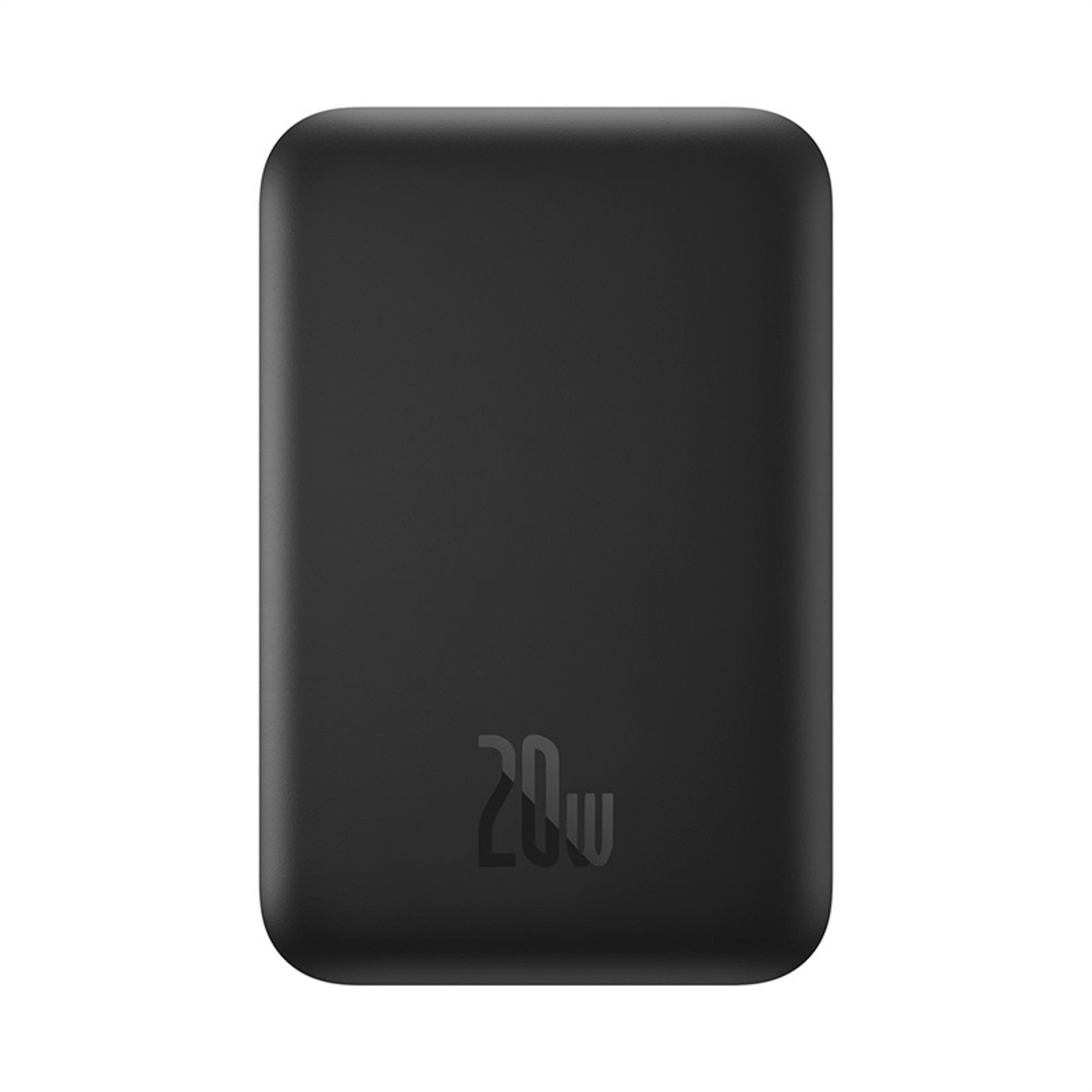 Indukcinis Maitinimo šaltinis 6000 Mah 20 W Su Usb-c Kabeliu Magnetic Mini Air - Juodas