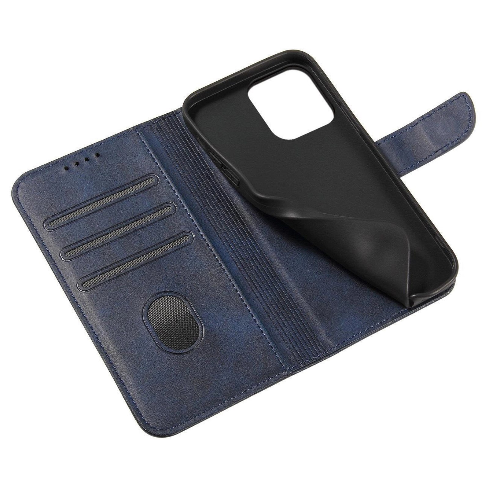 Dėklas Su Atlenkiamuoju Dangteliu "samsung Galaxy S25" Magnetinis Dėklas - Mėlynas