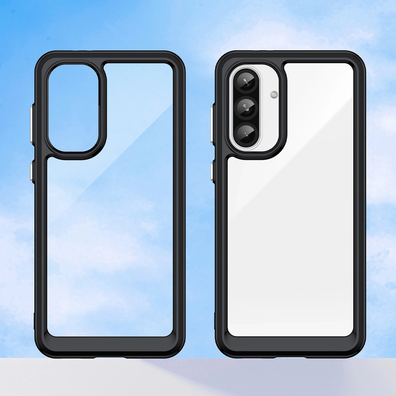 Dėklas Su Lanksčiu Rėmeliu, Skirtas "samsung Galaxy A56 Outer Space Case" - Juodas