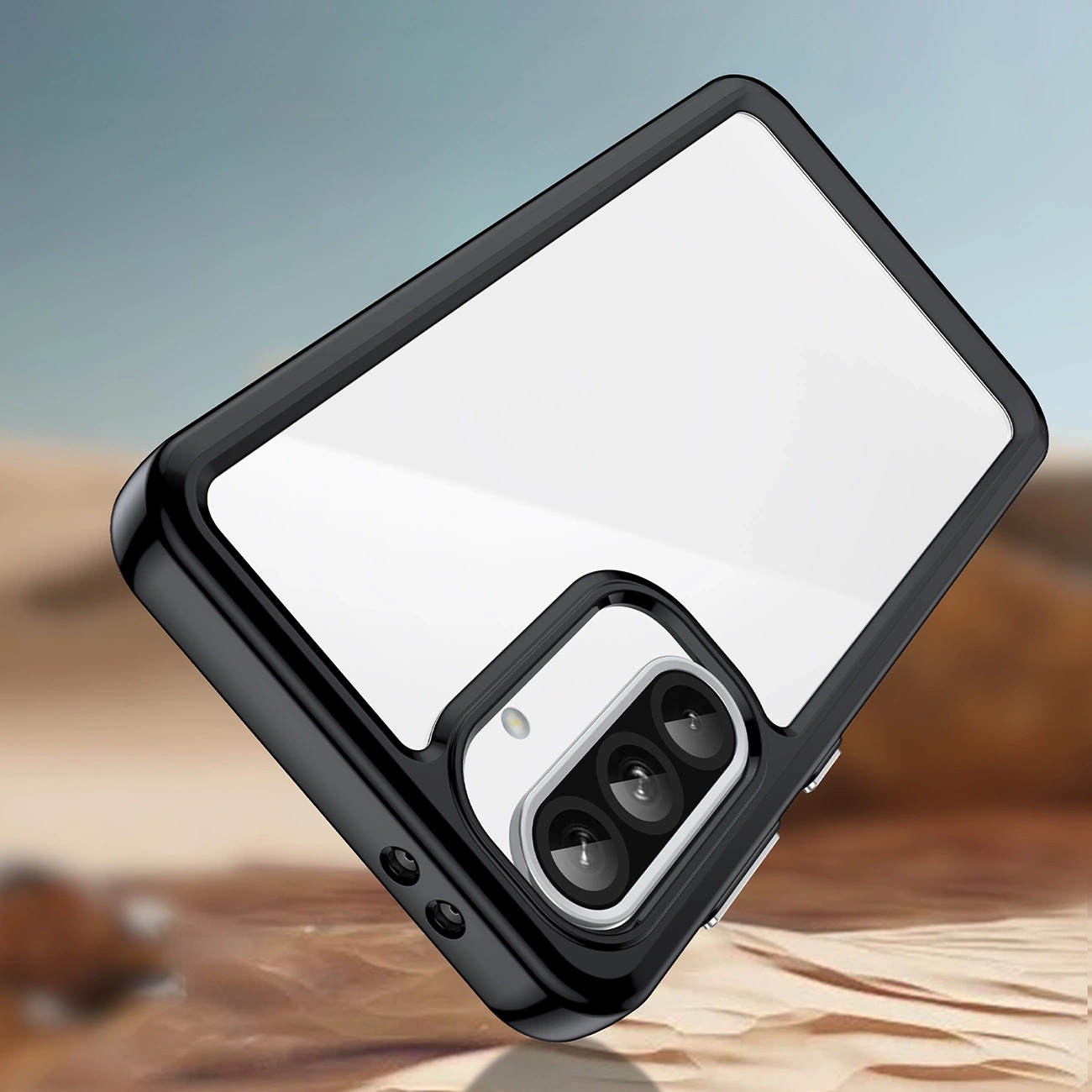 Dėklas Su Lanksčiu Rėmeliu, Skirtas "samsung Galaxy A56 Outer Space Case" - Juodas
