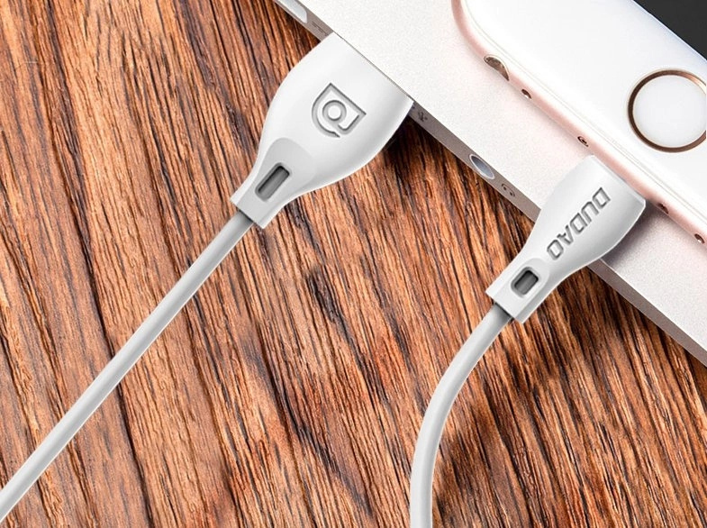 Kabelis Usb-a - "iphone Lightning" 2.4a 1 M - Baltas