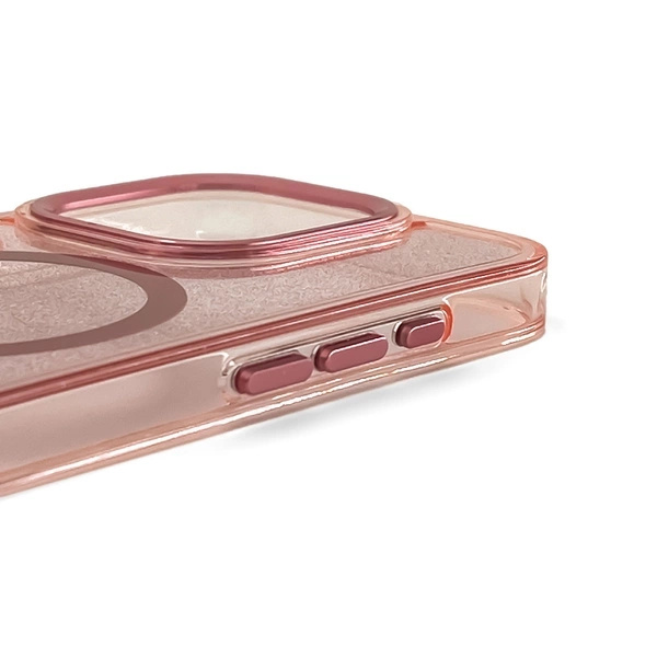 Blizgus Galinis Dėklas "samsung Galaxy A26 5g Glitter Case Magsafe" - Rožinis