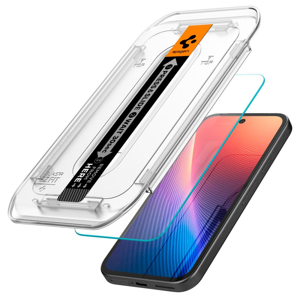Grūdintas Stiklas "google Pixel 9a" Glas.tr Ez Fit Skaidrus - 2 Vnt.