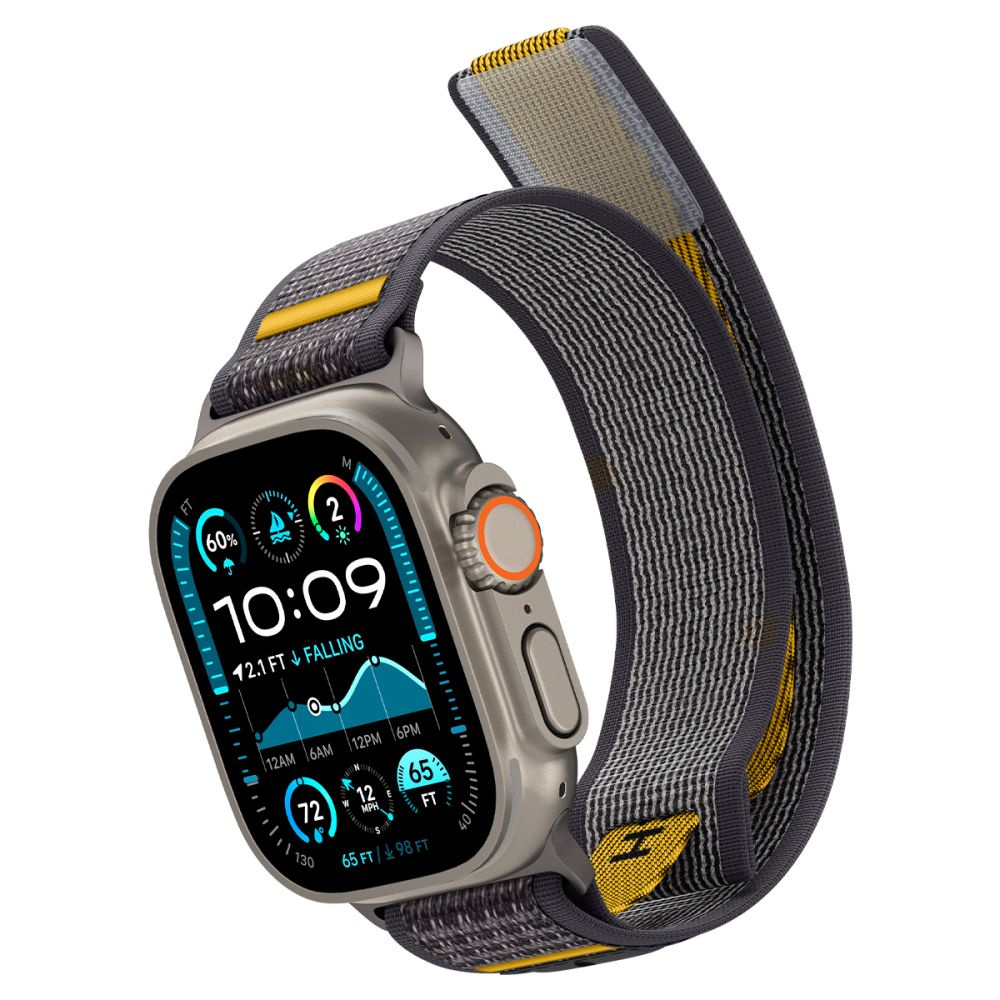 Medžiaginis Dirželis "apple Watch" 44 / 45 / 46 / 49 Mm "athlex Air" - Pilkas