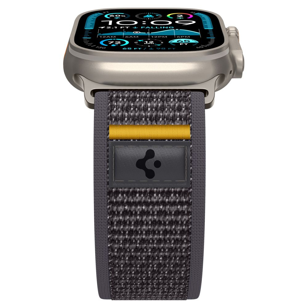 Medžiaginis Dirželis "apple Watch" 44 / 45 / 46 / 49 Mm "athlex Air" - Pilkas