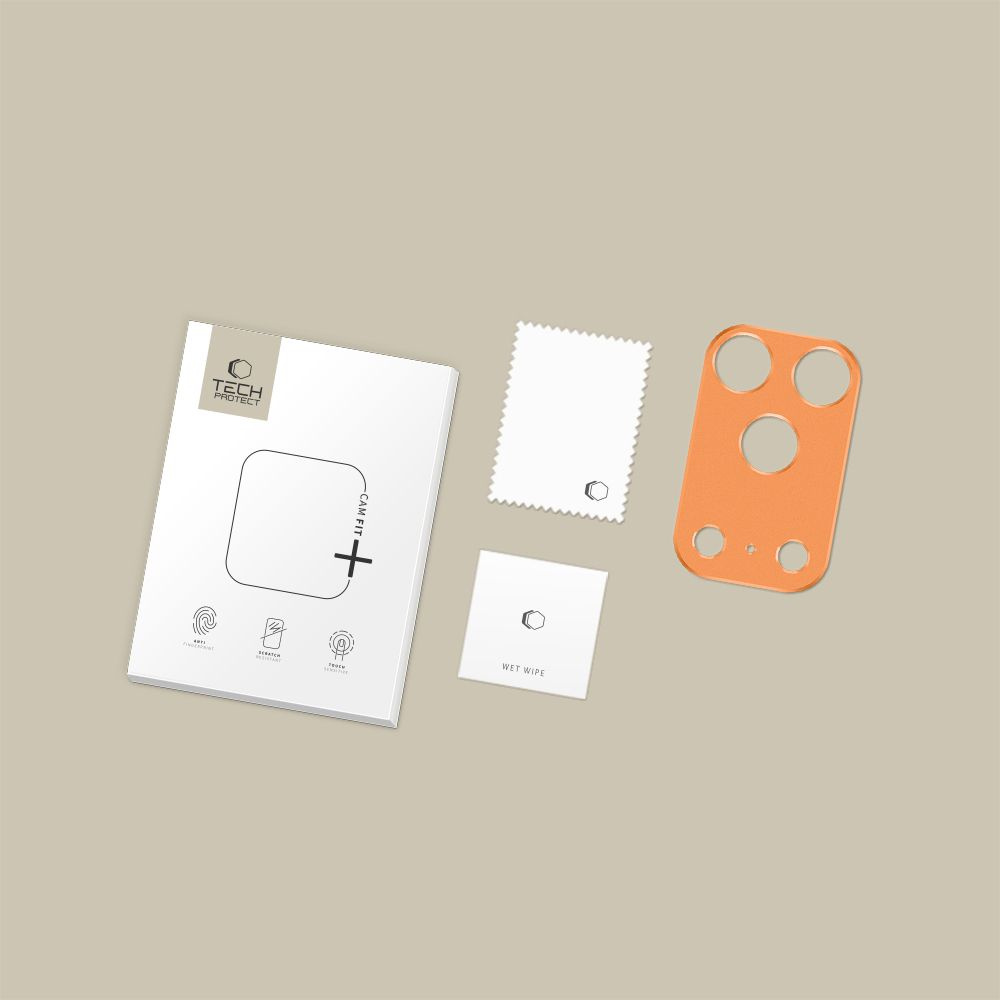 Fotoaparato Dangtelis "iphone 17 Pro Camalloy Fit+" - Oranžinis