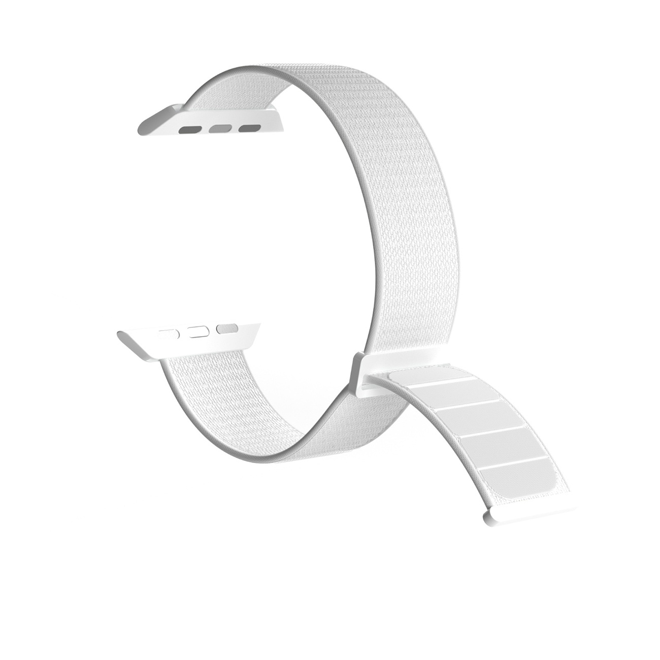 Nailoninis Dirželis "apple Watch" 38 40 41 Mm Sport - Baltas