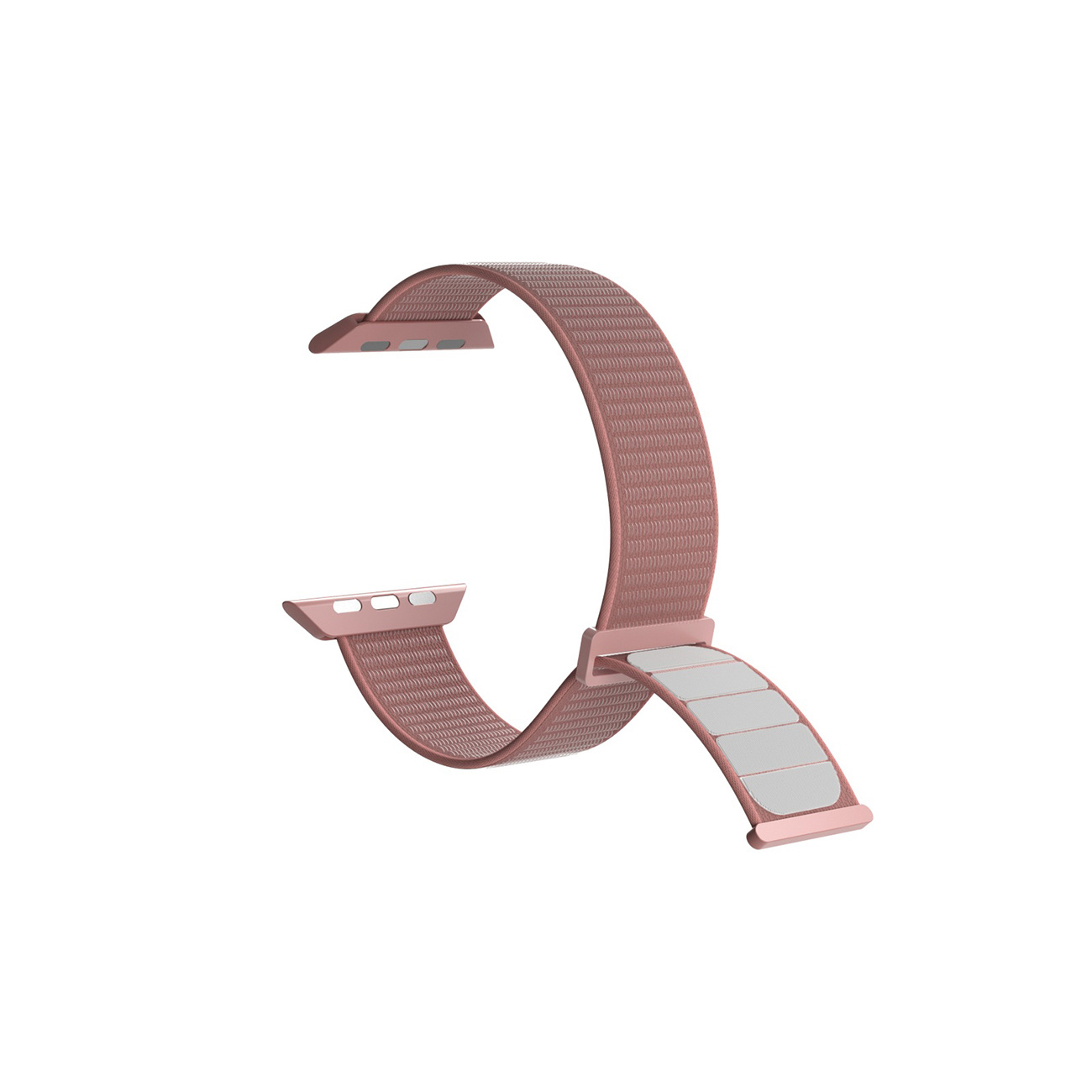 Nailoninis Dirželis, Skirtas "apple Watch" 38 40 41 Mm Sport - Rožinis