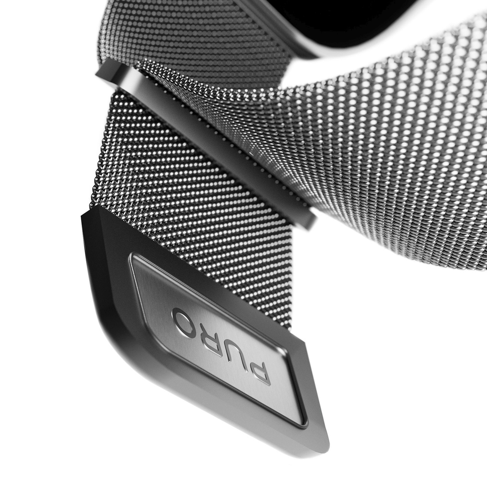 Nerūdijančio Plieno Dirželis "apple Watch" 38 40 41 Mm "milanese" - Sidabrinis