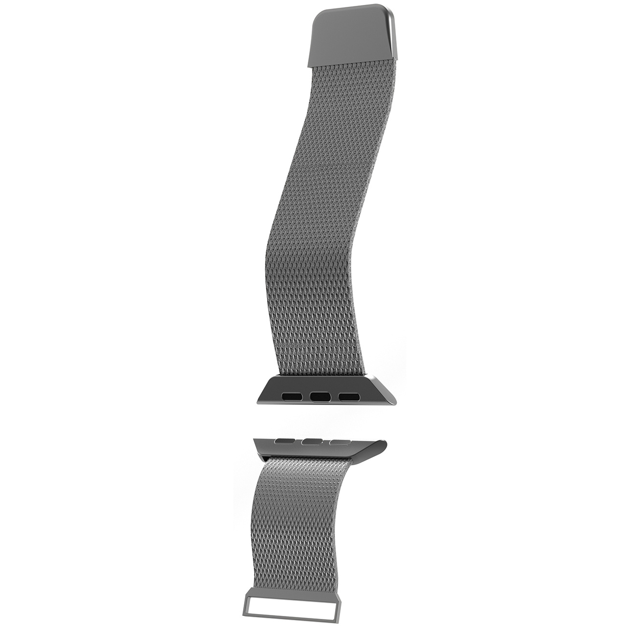 Nerūdijančio Plieno Dirželis "apple Watch" 38 40 41 Mm "milanese" - Sidabrinis