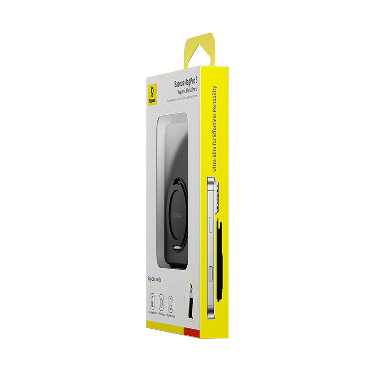 Magnetinė Kortelių Piniginė Su "magsafe" Laikikliu - Juoda