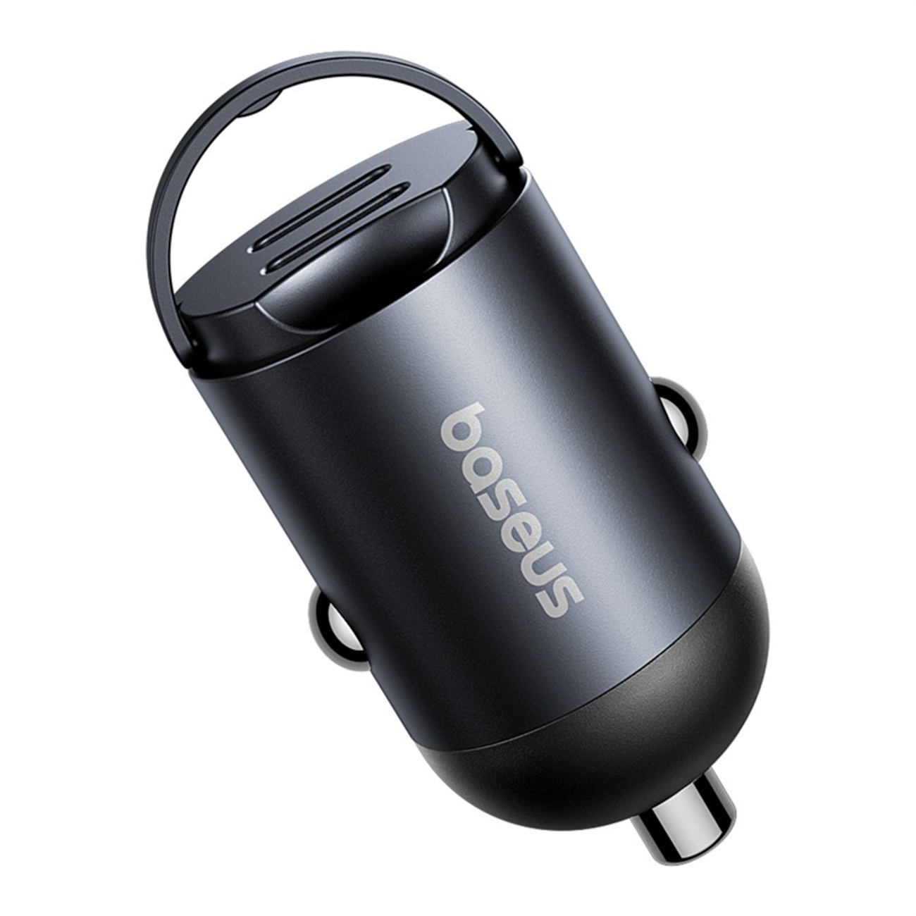 Automobilinis įkroviklis 2xusb-c 30w - Juodas