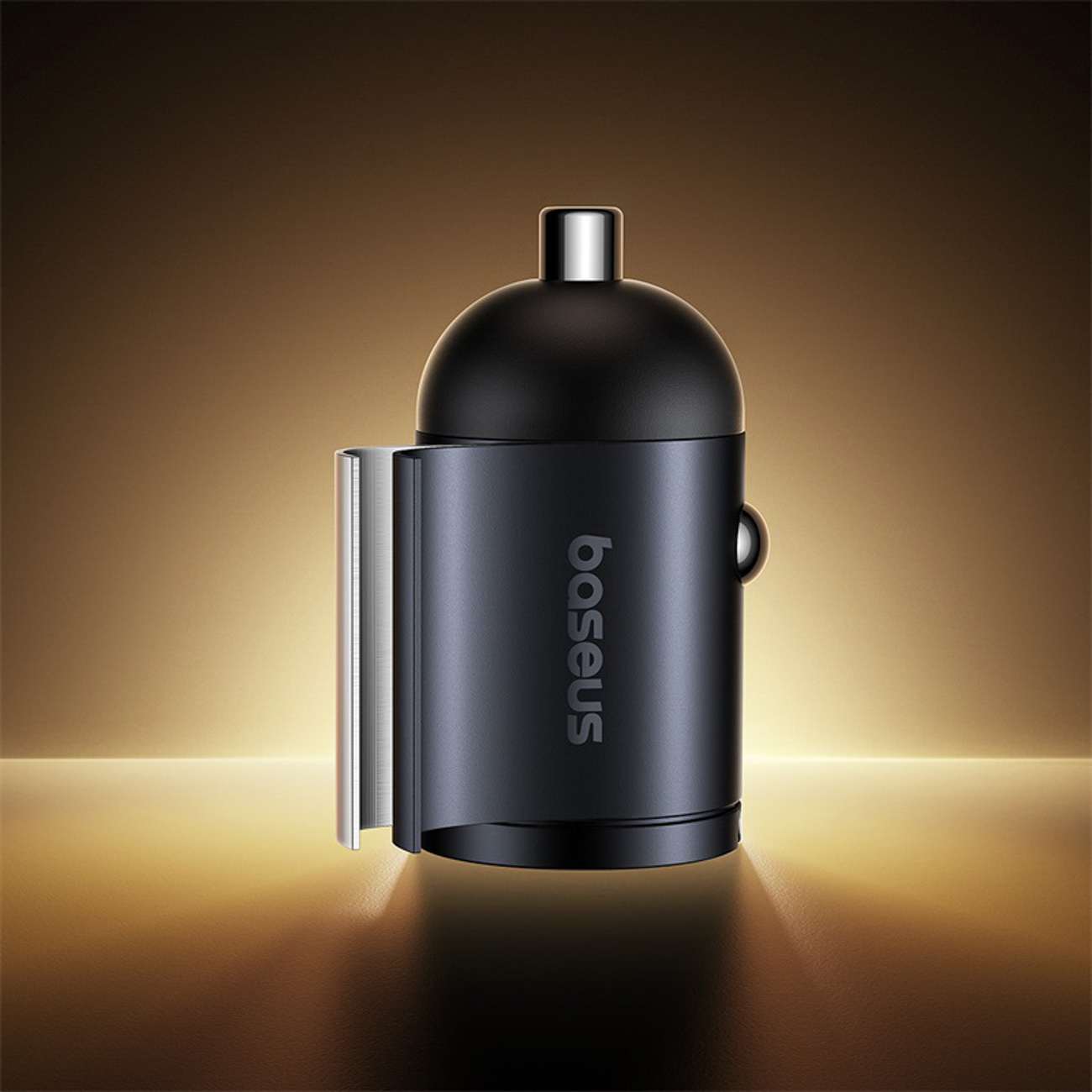 Usb-a Usb-c 30 W Automobilinis įkroviklis - Juodas