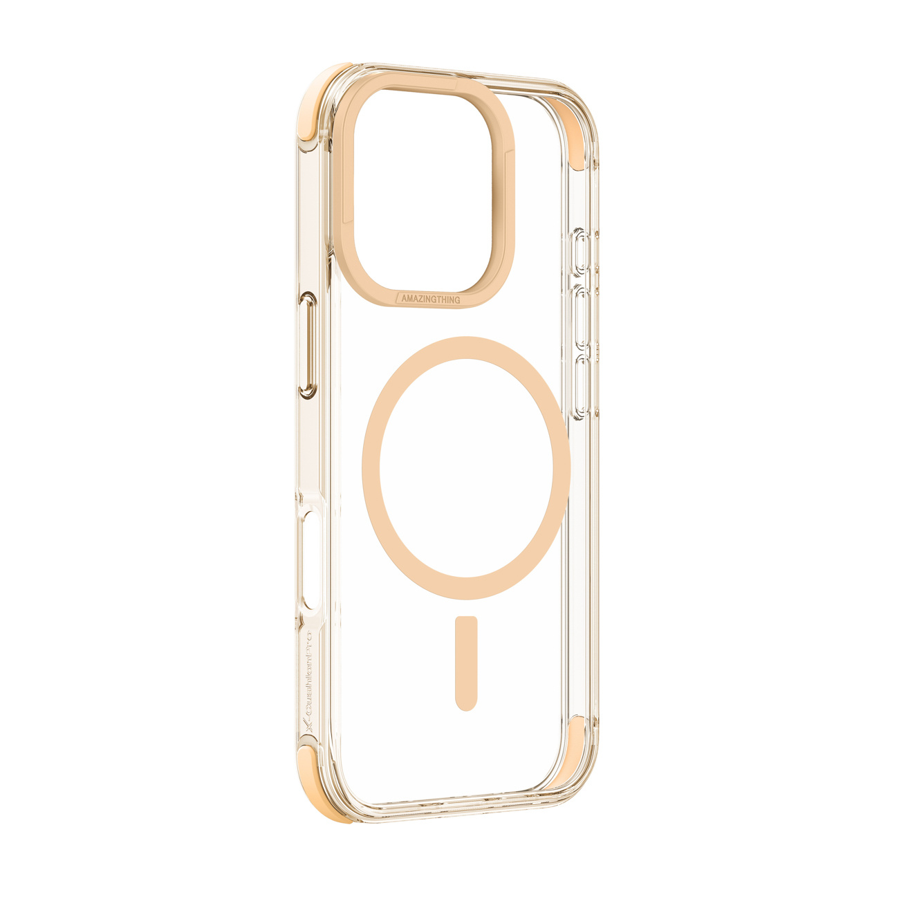 Silikoninė įmautė "iphone 16 Pro Max Omni Mag Case" - Rožinio Aukso Spalvos
