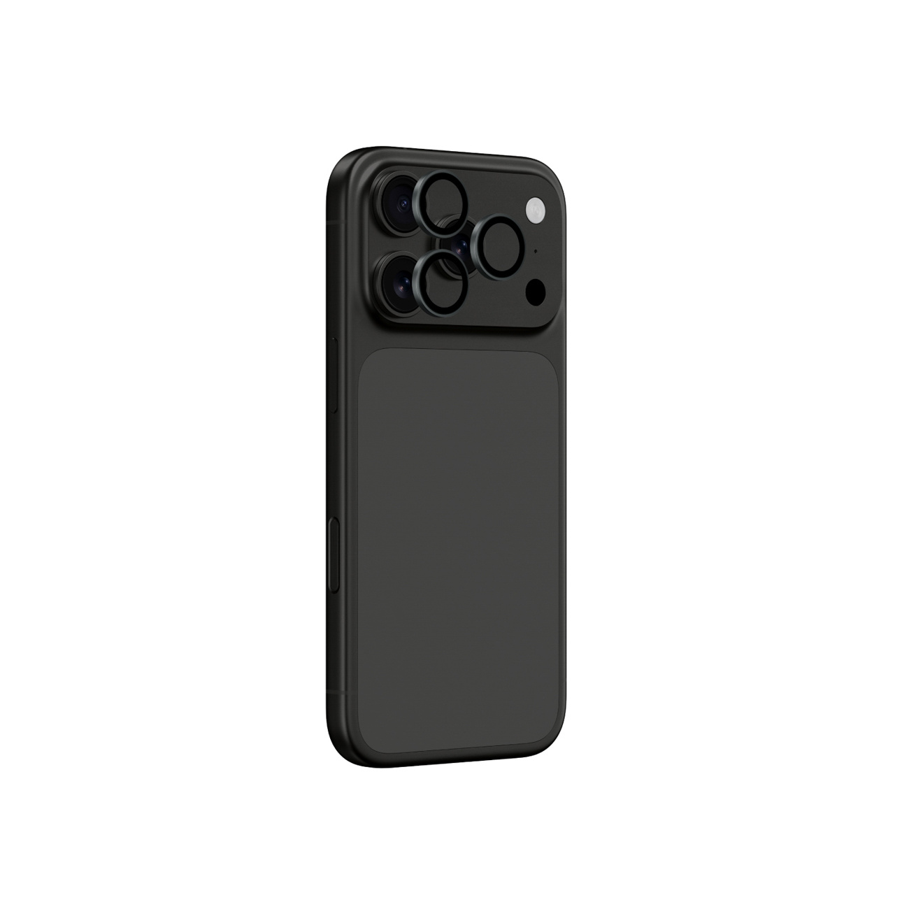 Fotoaparato Stiklas, Skirtas "iphone 17 Pro" / "pro Max Sapphire" Su Pilku Rėmeliu
