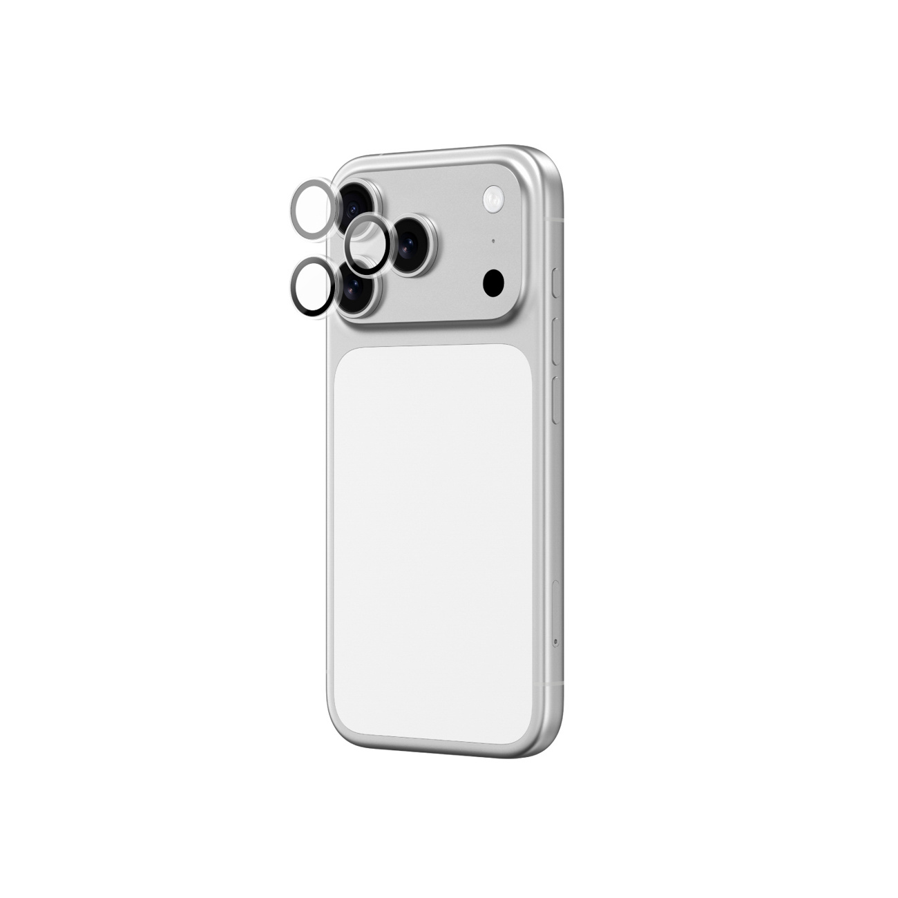 Fotoaparato Stiklas, Skirtas "iphone 17 Pro" / "pro Max Sapphire" Su Juodu Rėmeliu