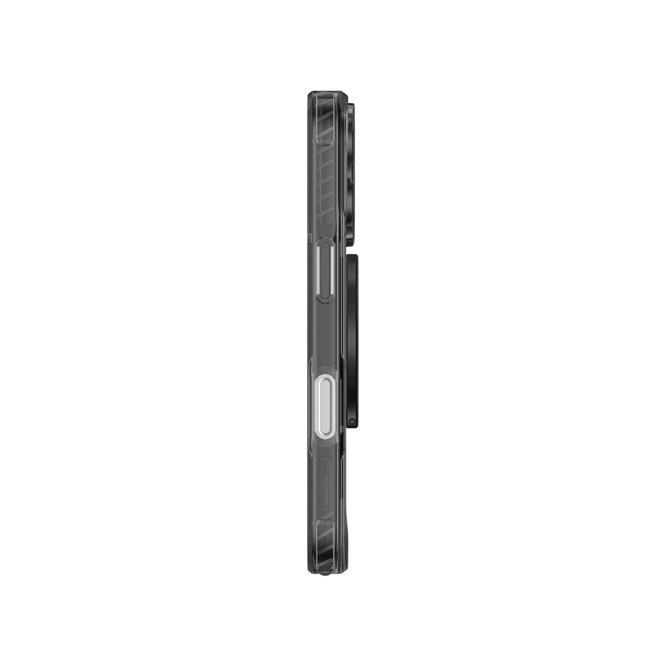 Dėklas "iphone 17 Pro Max Titan Pro Grip Ring Set Magsafe" - Juodas