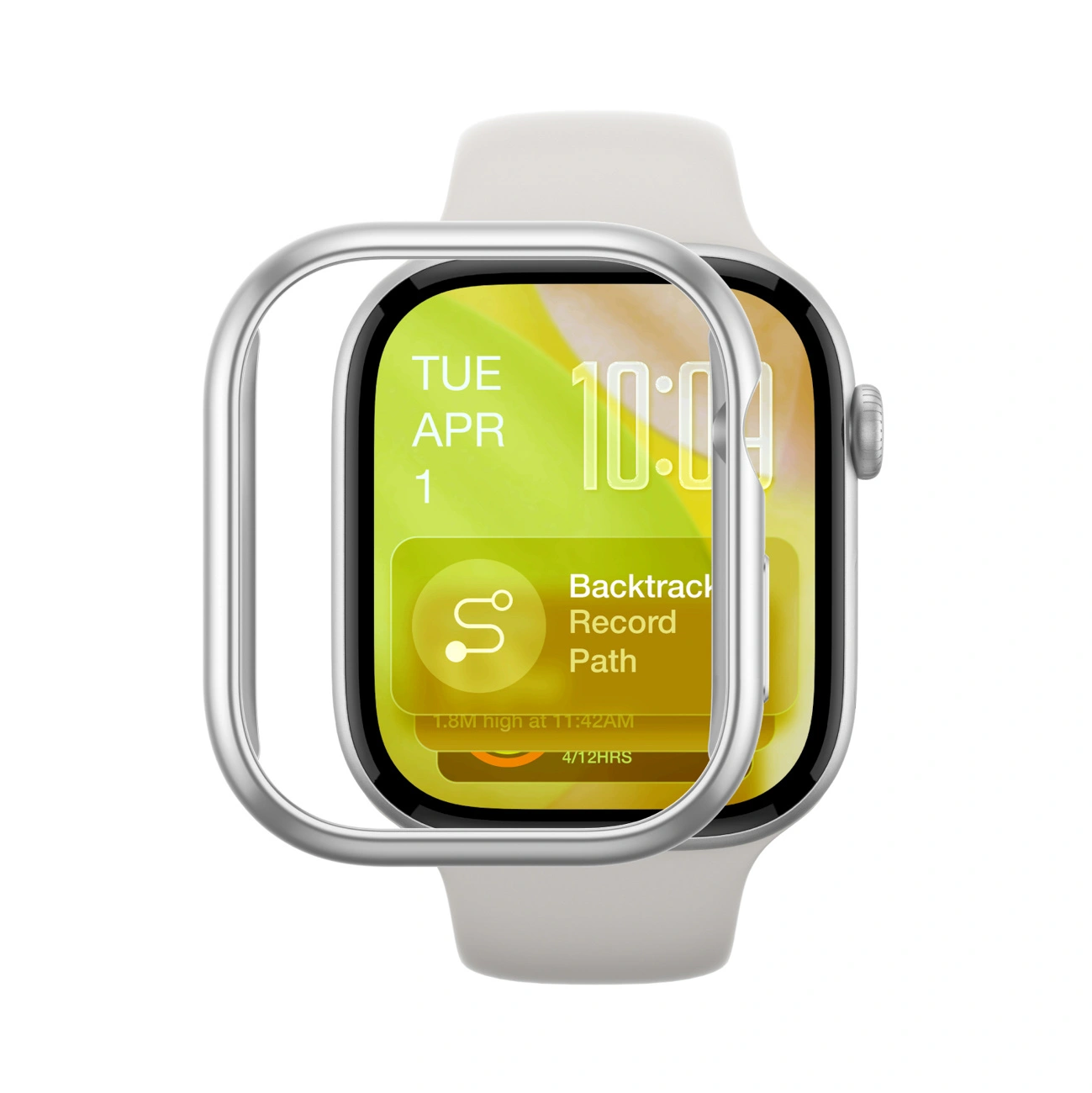 Apsauginis Dėklas "apple Watch Series 11 46mm Minimal" - Sidabrinis