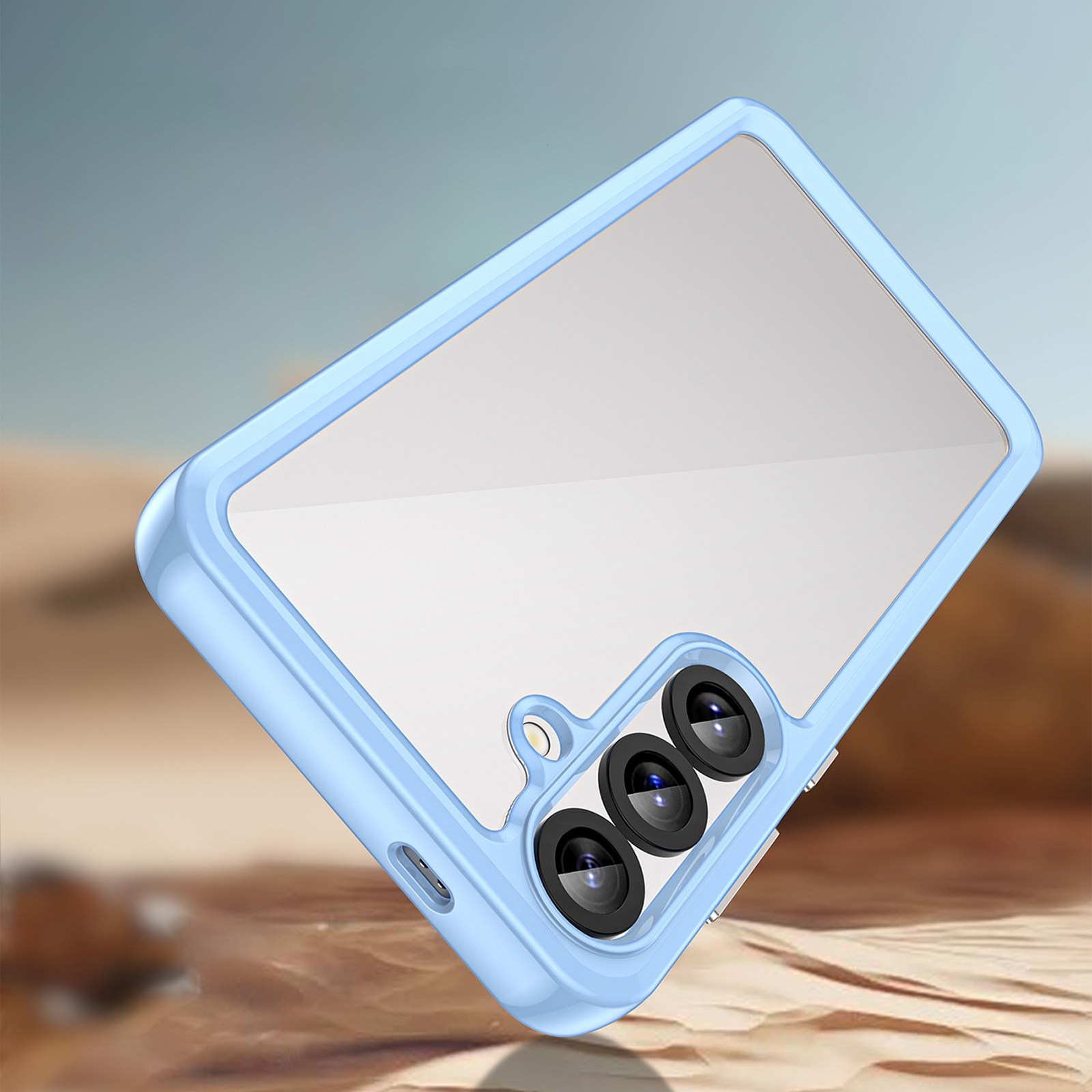 Dėklas Su Lanksčiu Rėmeliu, Skirtas "samsung Galaxy A36 Outer Space Case" - Mėlynas