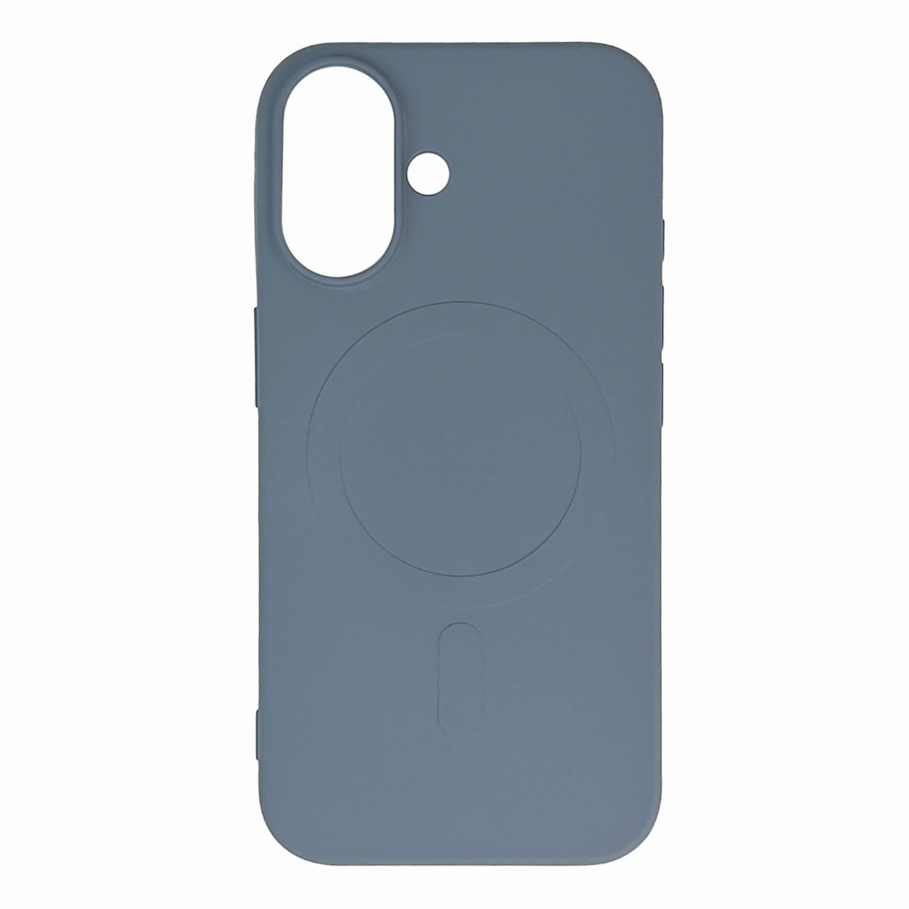 Galinis Dėklas Iphone 16e Liquid Silicone Case Magsafe - šviesiai Mėlynas