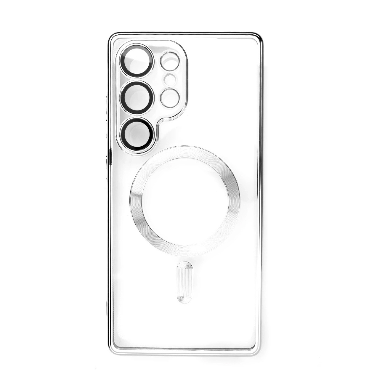 Galvanizuotas Dėklas "iphone 16e" Galvanizuotas Dėklas Su "magsafe" - Sidabrinis