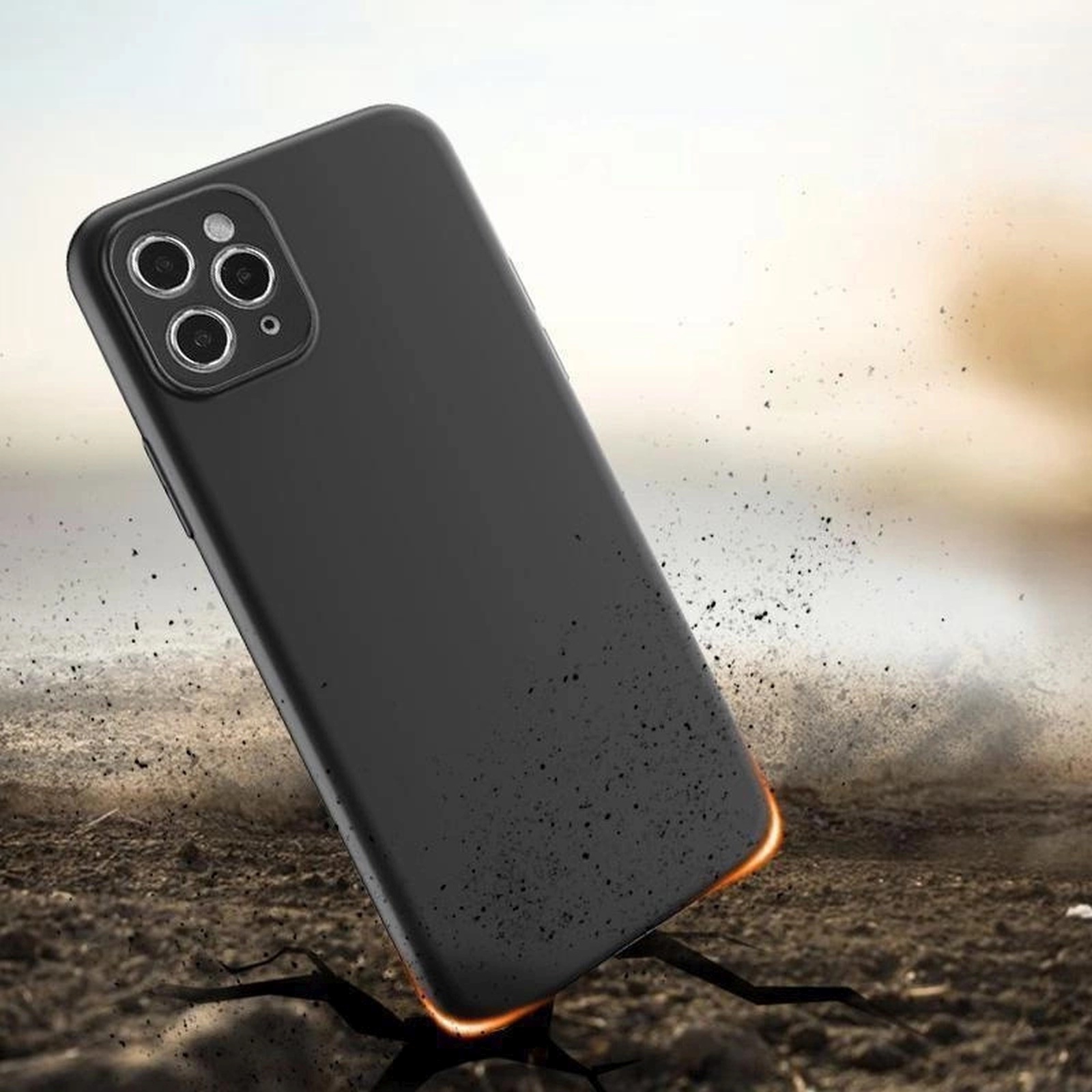 Dėklas "samsung Galaxy S26 Ultra Soft Case" - Juodas