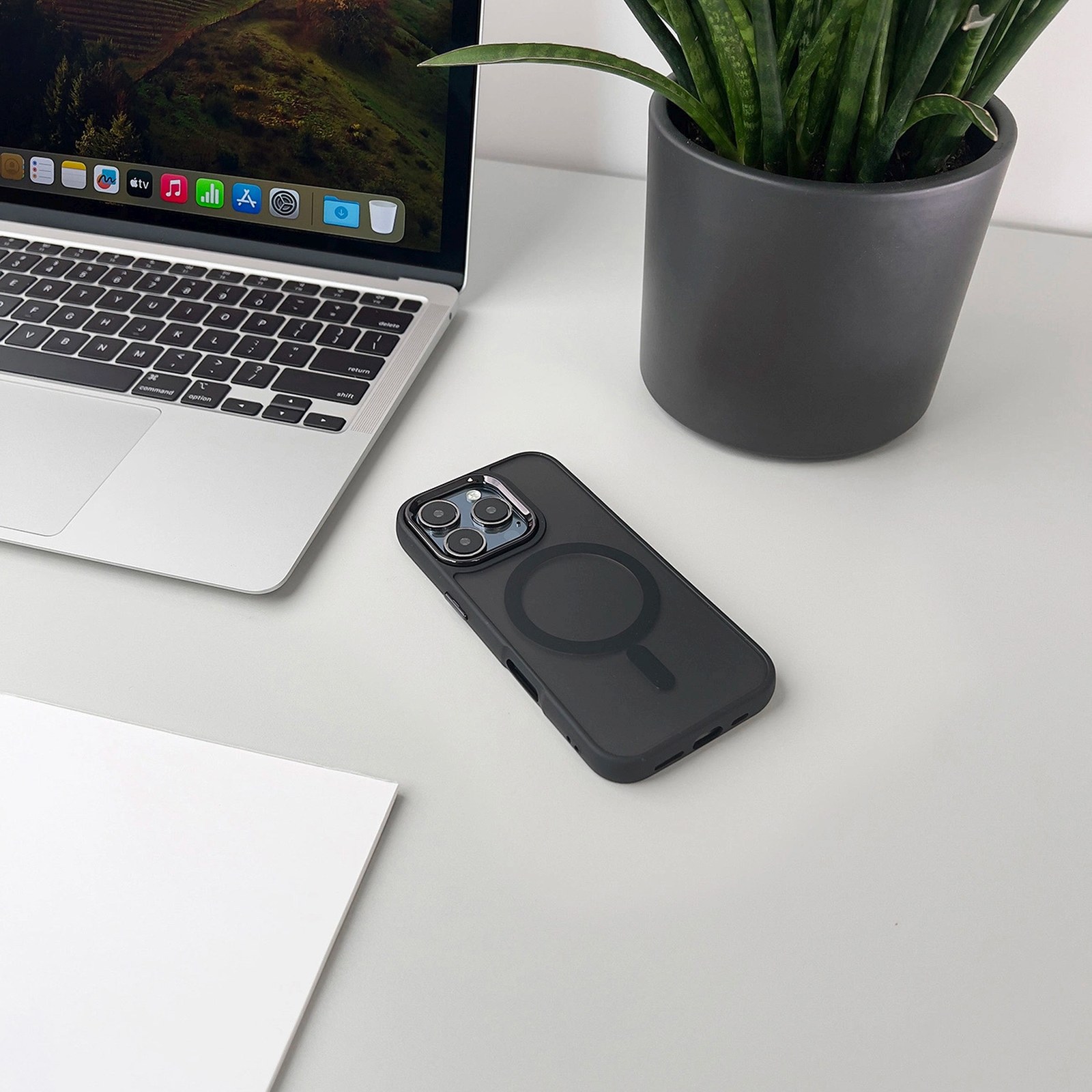Dėklas "samsung Galaxy S26 Magsafe Fashion Case" - Juodas