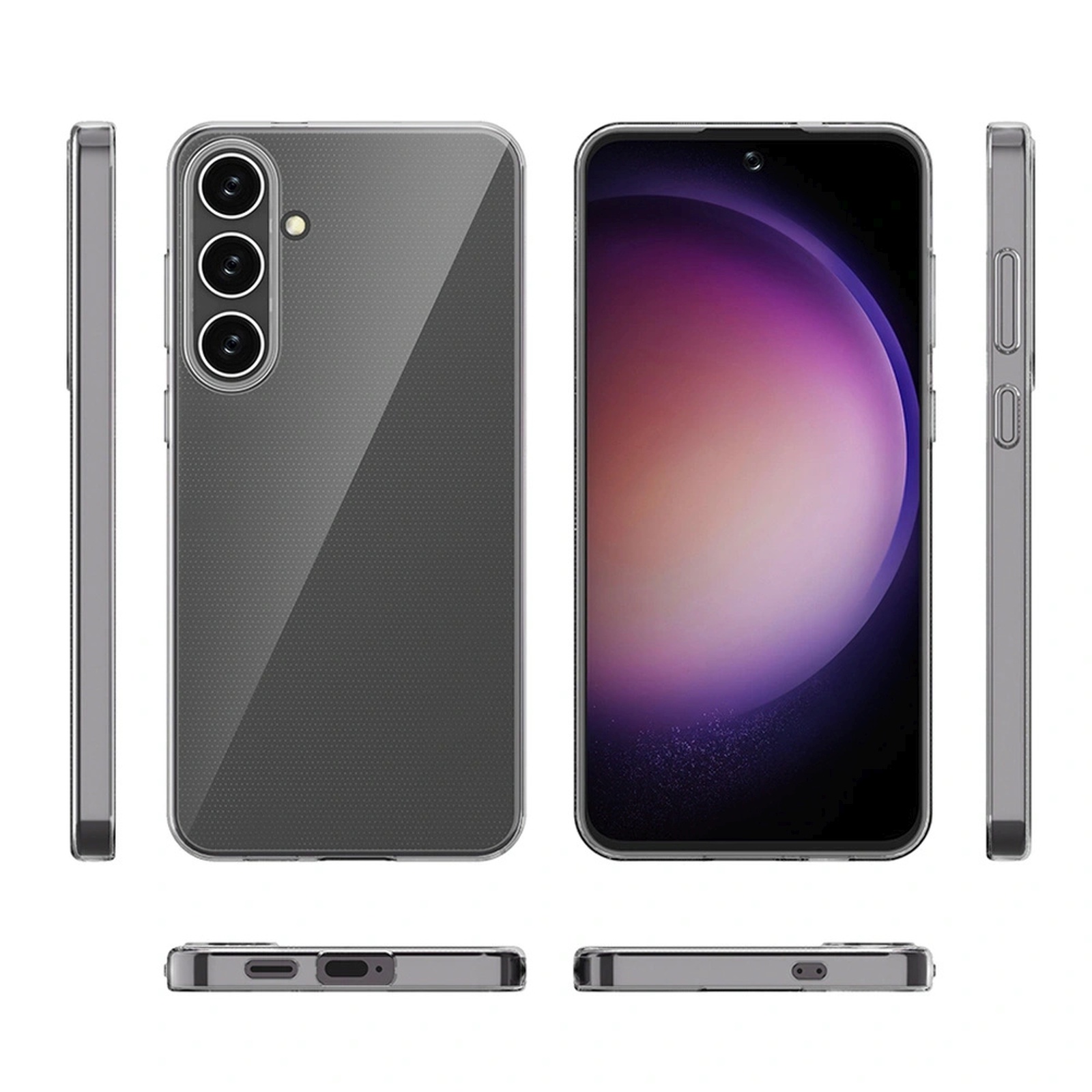 "samsung Galaxy A37 Ultra Clear" Dangtelio įmautė - Skaidri