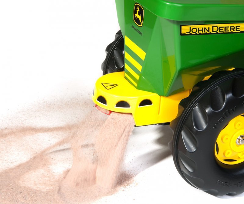 Rolly Toys 125111 Rolly Streumax Priekaba Su Smėlio Barstytuvu John Deere