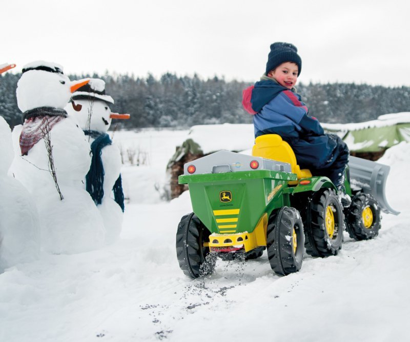 Rolly Toys 125111 Rolly Streumax Priekaba Su Smėlio Barstytuvu John Deere