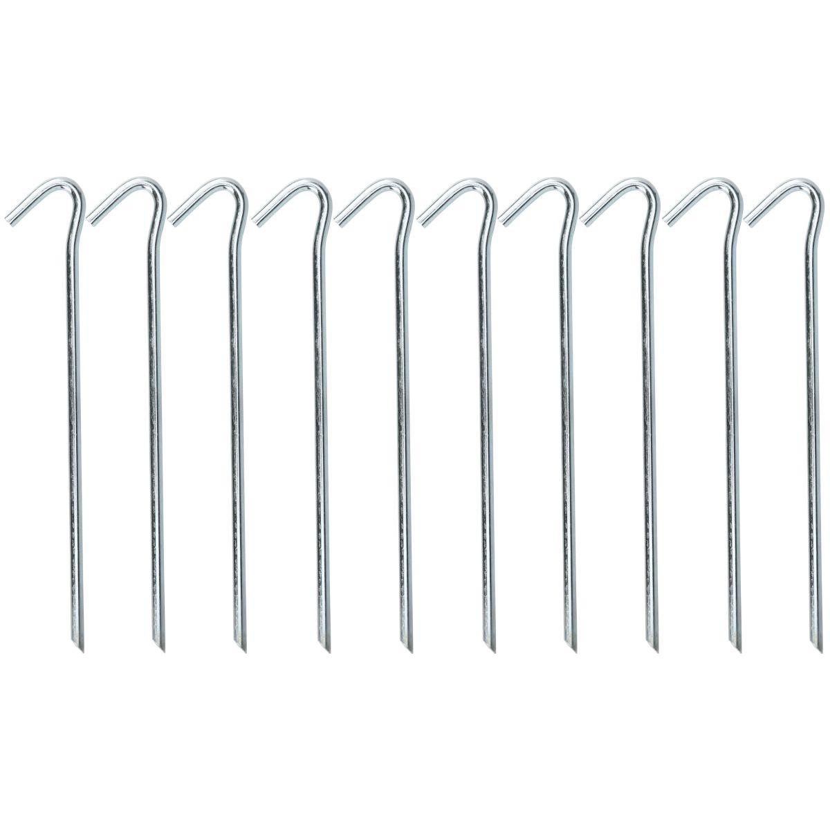 Palapinės Smeigtukai 17cm Kpl 10vnt. Metaliniai Redcliffs