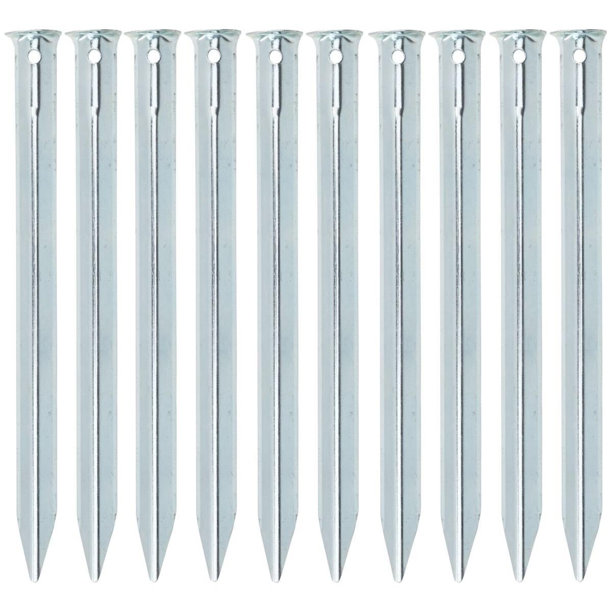 23cm Kpl 10vnt. Metalinių Palapinės Smeigtukų Redcliffs