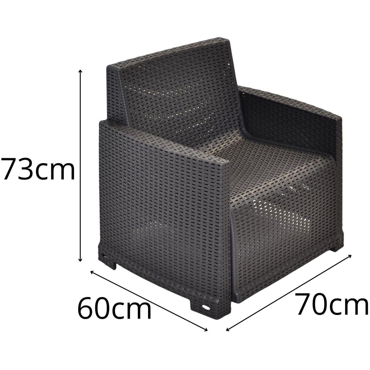 Svetainės Baldų Komplektas 2 Foteliai + Sofa + Staliukas Como