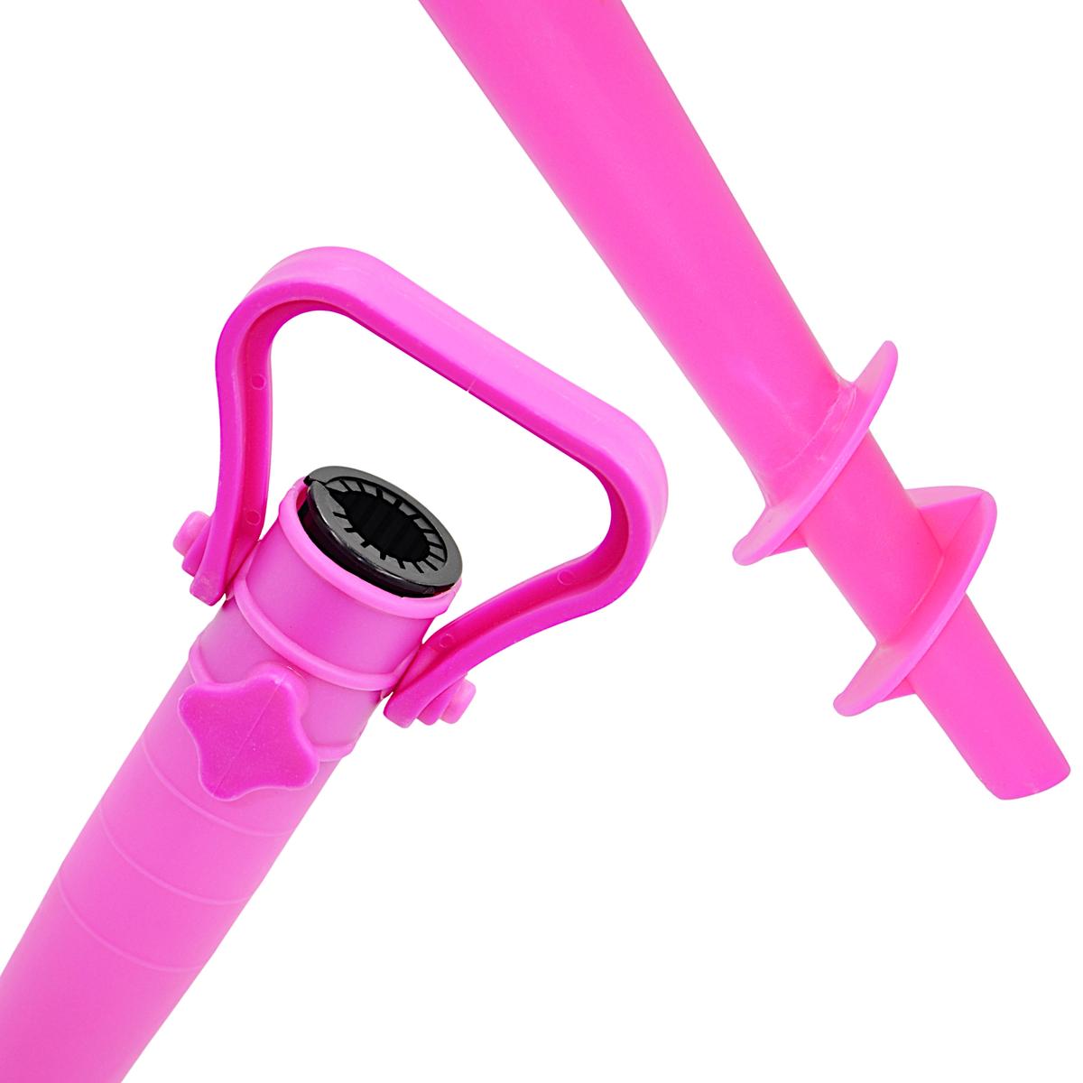 Skėčio Pagrindas Plastikinis Varžtas 39cm Rožinis