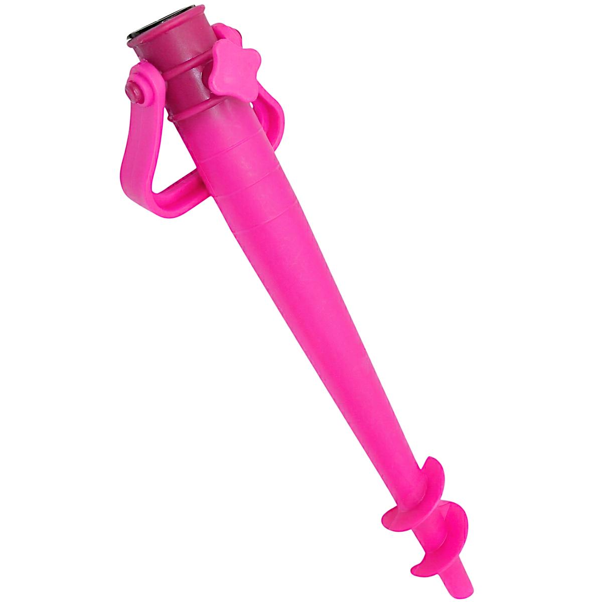 Skėčio Pagrindas Plastikinis Varžtas 39cm Rožinis