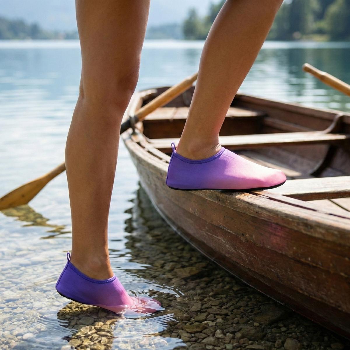 Neopreniniai Vandens Batai Moteriški Rožiniai/violetiniai Xqmax R.38