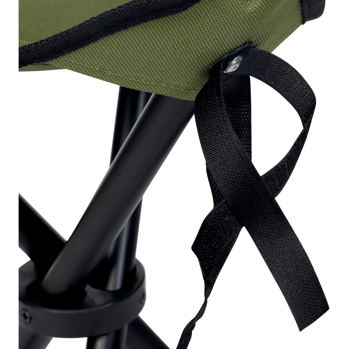 žvejybos Turistinė Sulankstoma Kėdė Taboret Green 29x29x35cm