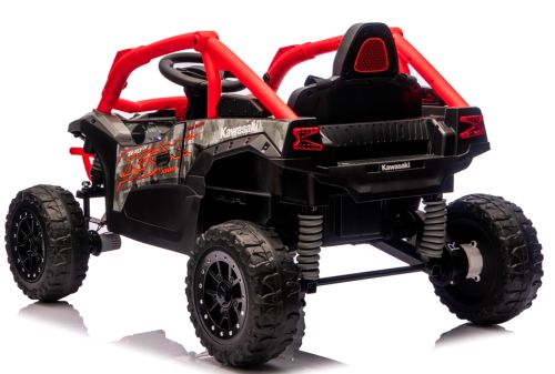Kawasaki Teryx Red 4x4 Eva Leather Rc Baterija Ličio Jonų Automobilis