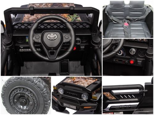 Toyota Fj Cruiser Juoda 4x4 Minkšta Sėdynė Pilot Licencija Ličio Jonų Akumuliatorius