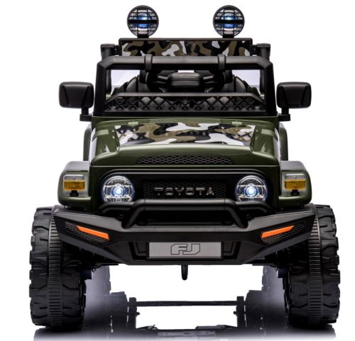 Toyota Fj Cruiser Green, 4x4 Minkšta Sėdynė Pilot Licencija Ličio Jonų Akumuliatorius
