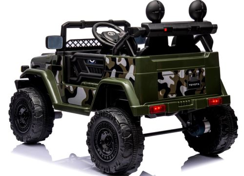 Toyota Fj Cruiser Green, 4x4 Minkšta Sėdynė Pilot Licencija Ličio Jonų Akumuliatorius
